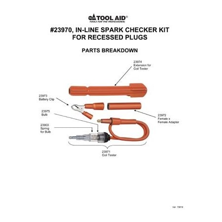 S&G Tool Aid REPL BULB FOR 23970 SG23975